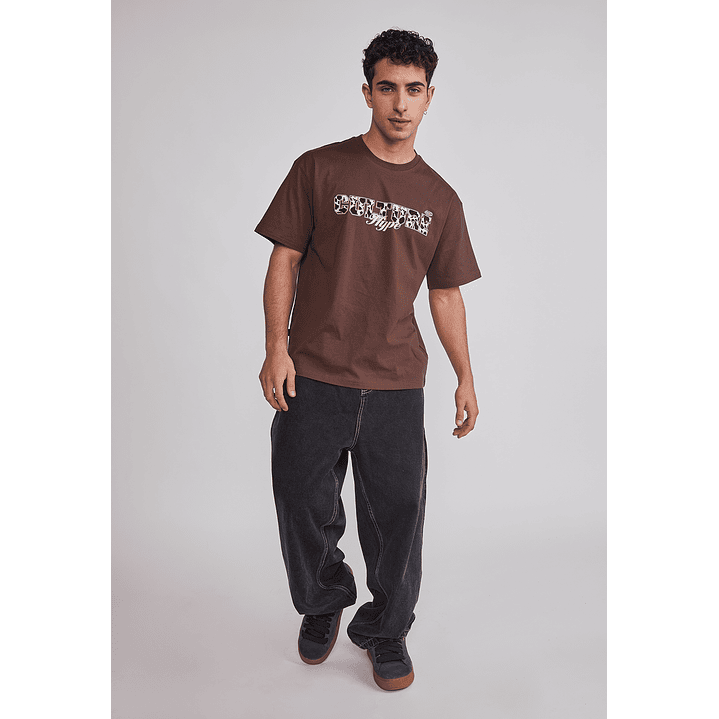 Polera Hombre Vaca Café Sioux 2