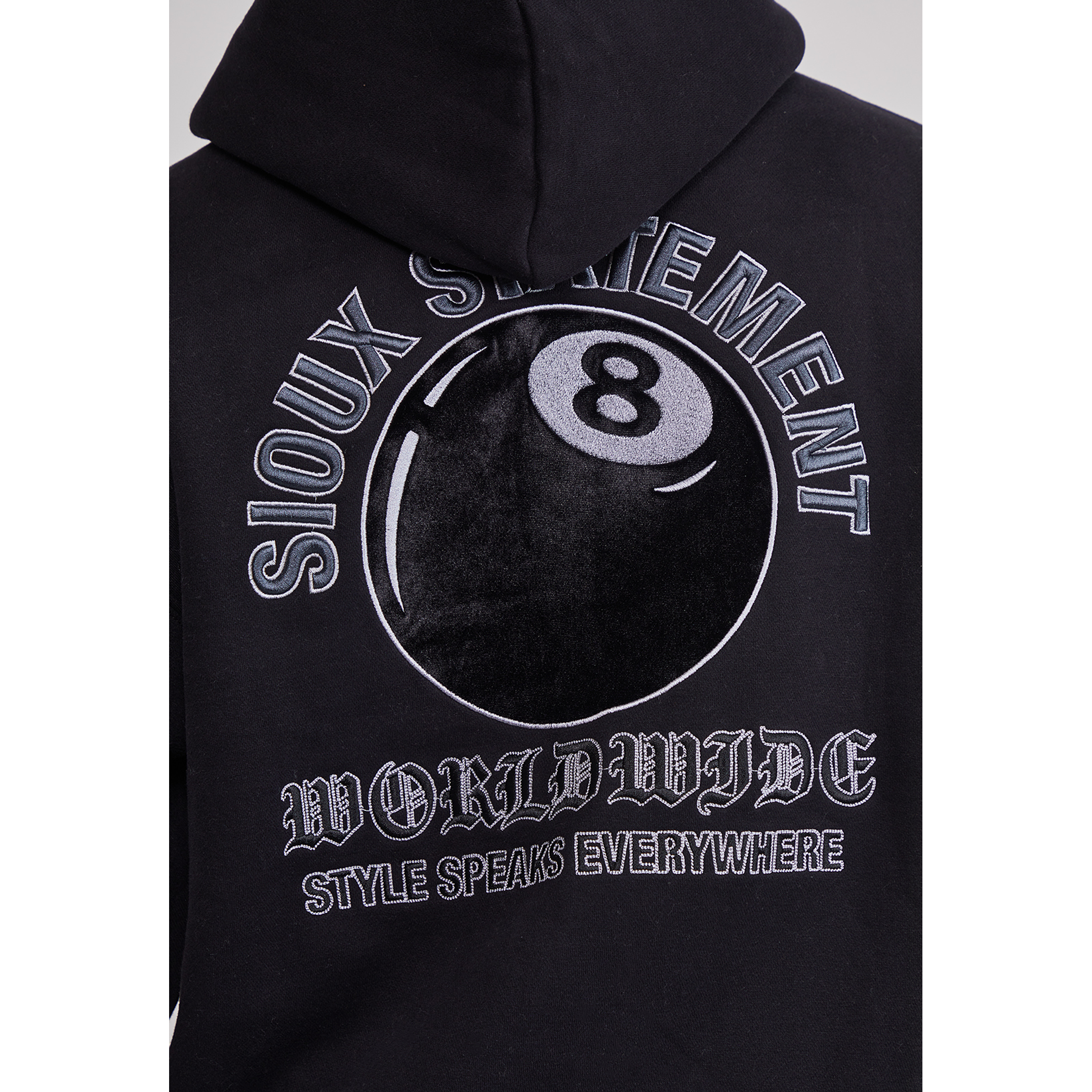 Polerón Hombre Animals Negro Sioux 7