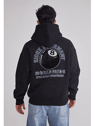 Polerón Hombre Animals Negro Sioux