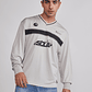 Polera Hombre Fútbol Retro Gris Sioux - Miniatura 1