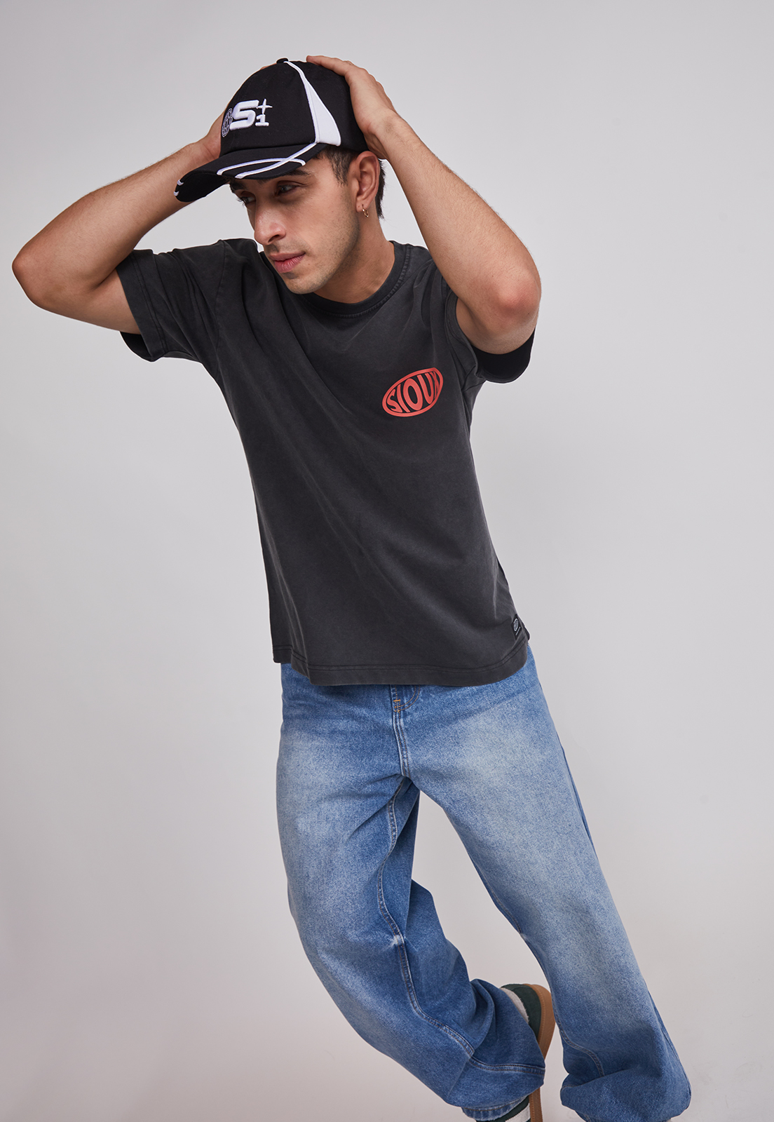 Polera Hombre Llaves Gris Sioux 5