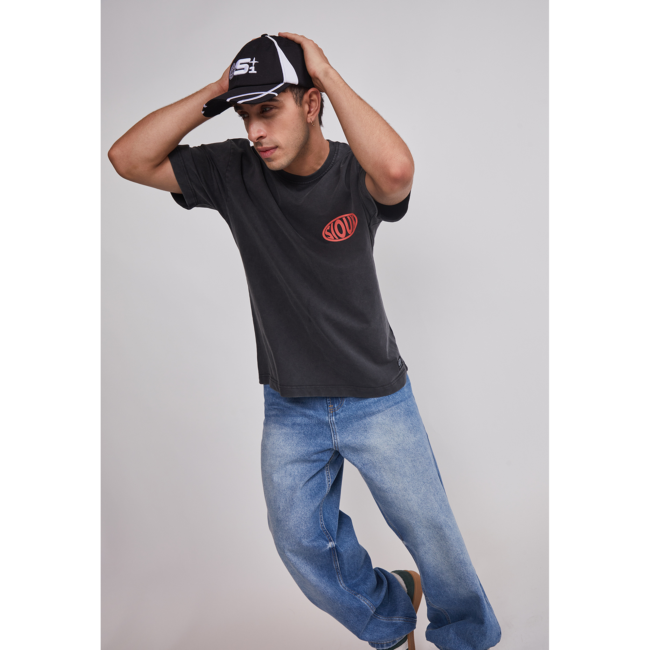 Polera Hombre Llaves Gris Sioux 4