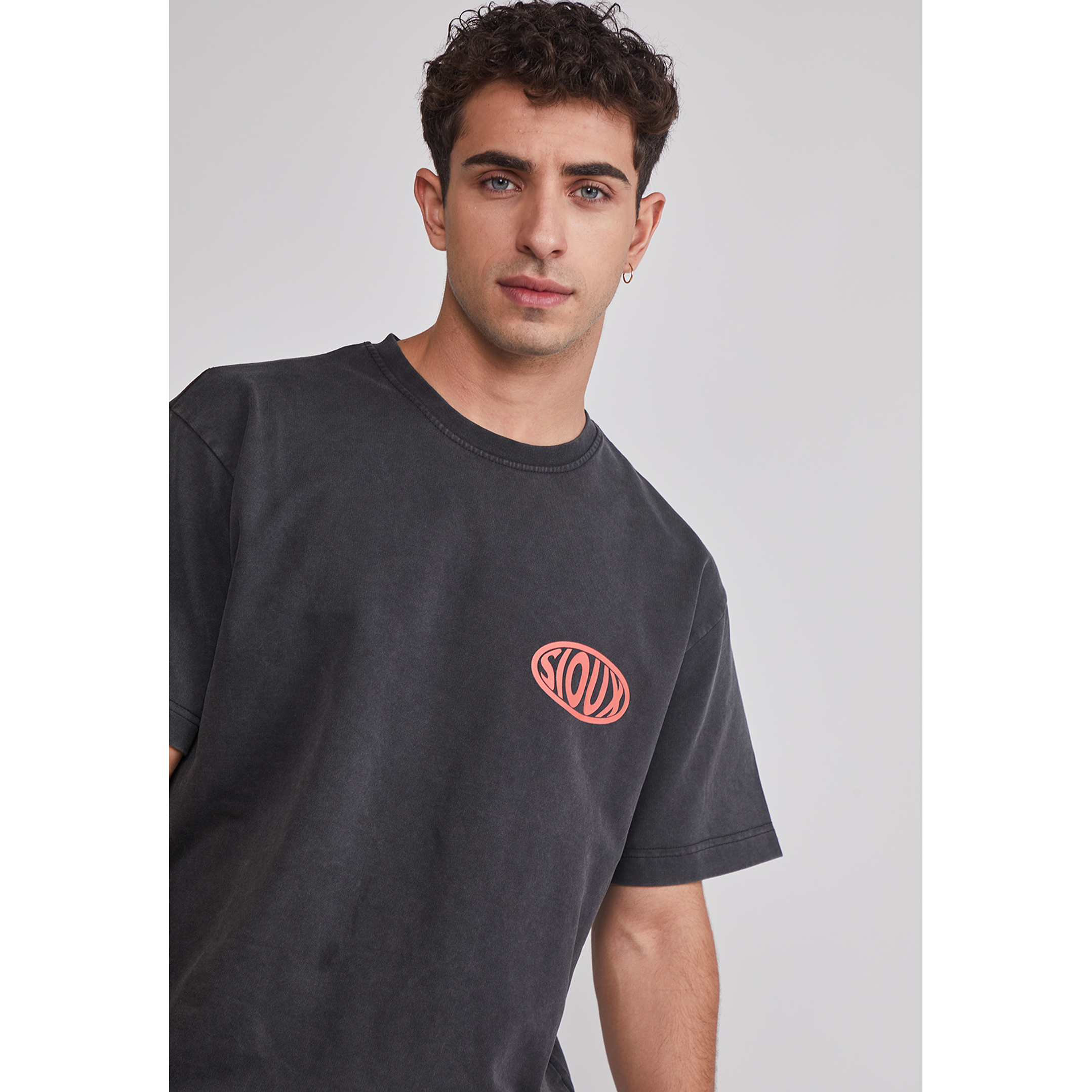 Polera Hombre Llaves Gris Sioux 3