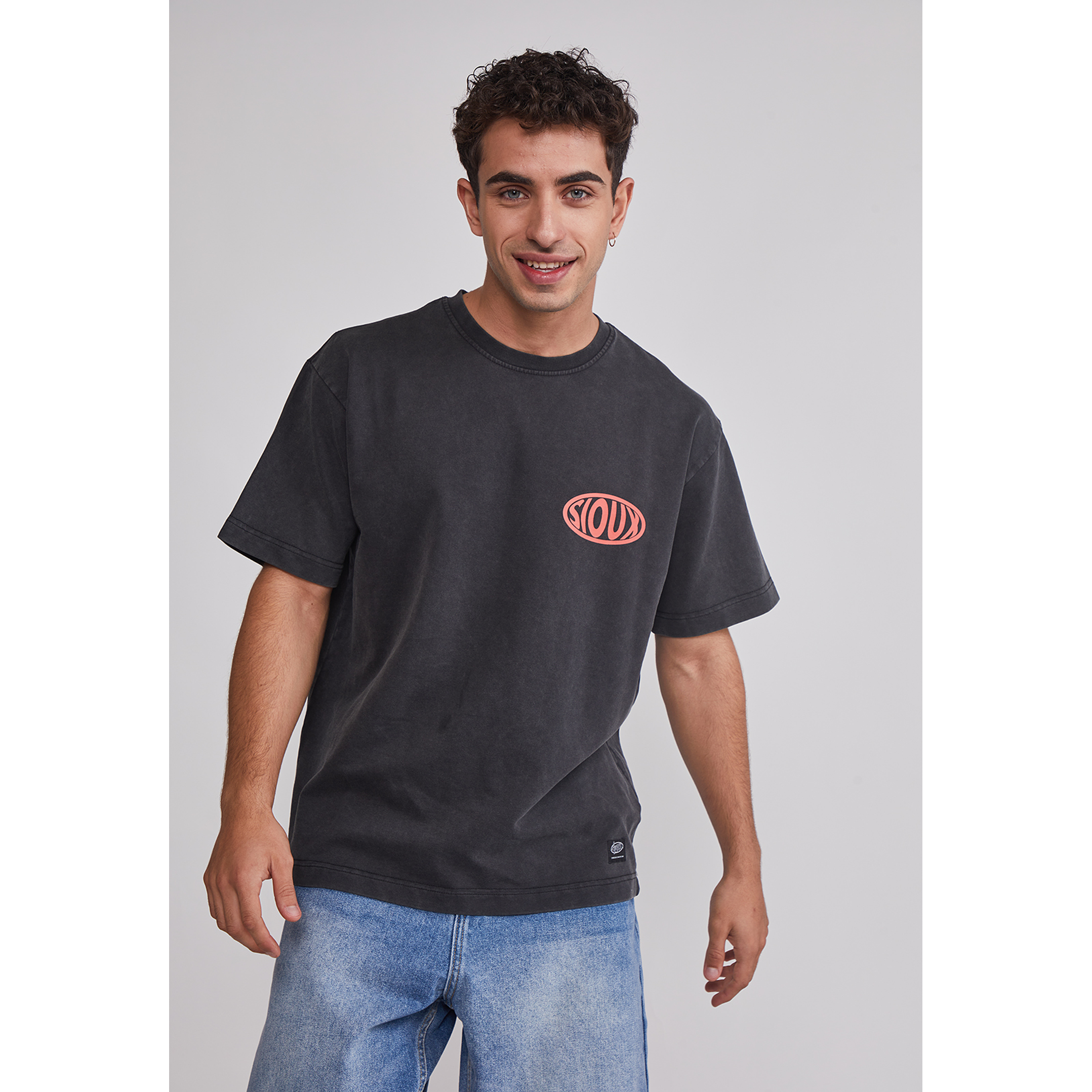 Polera Hombre Llaves Gris Sioux 1