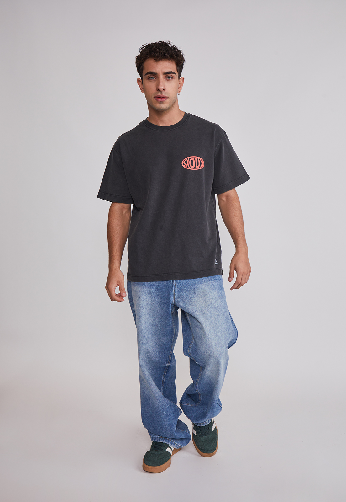 Polera Hombre Llaves Gris Sioux 3