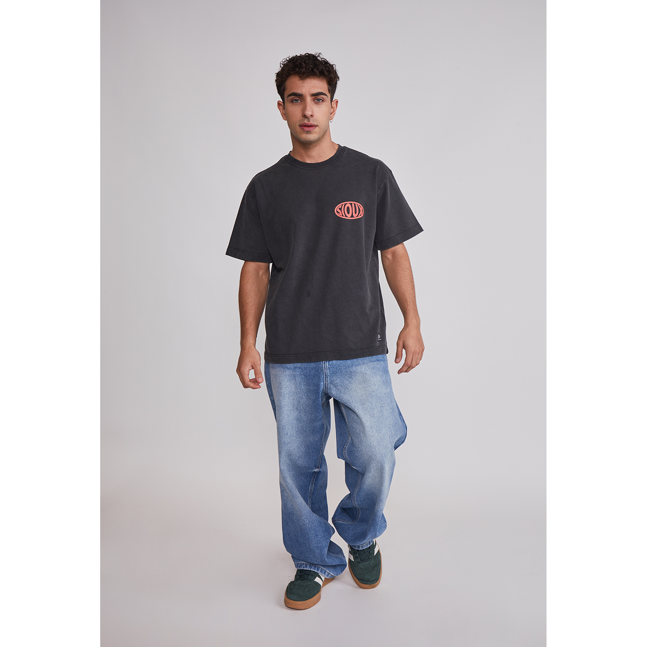 Polera Hombre Llaves Gris Sioux 2