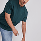 Polera Hombre Basic Lisa Verde Sioux - Miniatura 3