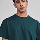 Polera Hombre Basic Lisa Verde Sioux - Miniatura 4