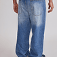 Jeans Hombre Baggy Cierre Azul Sioux - Miniatura 5
