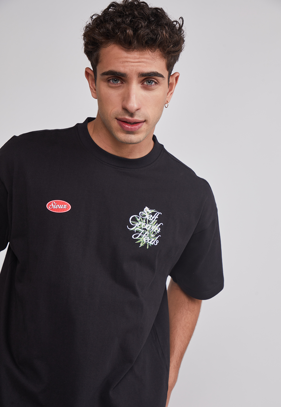 Polera Hombre 420 Negro Sioux 5