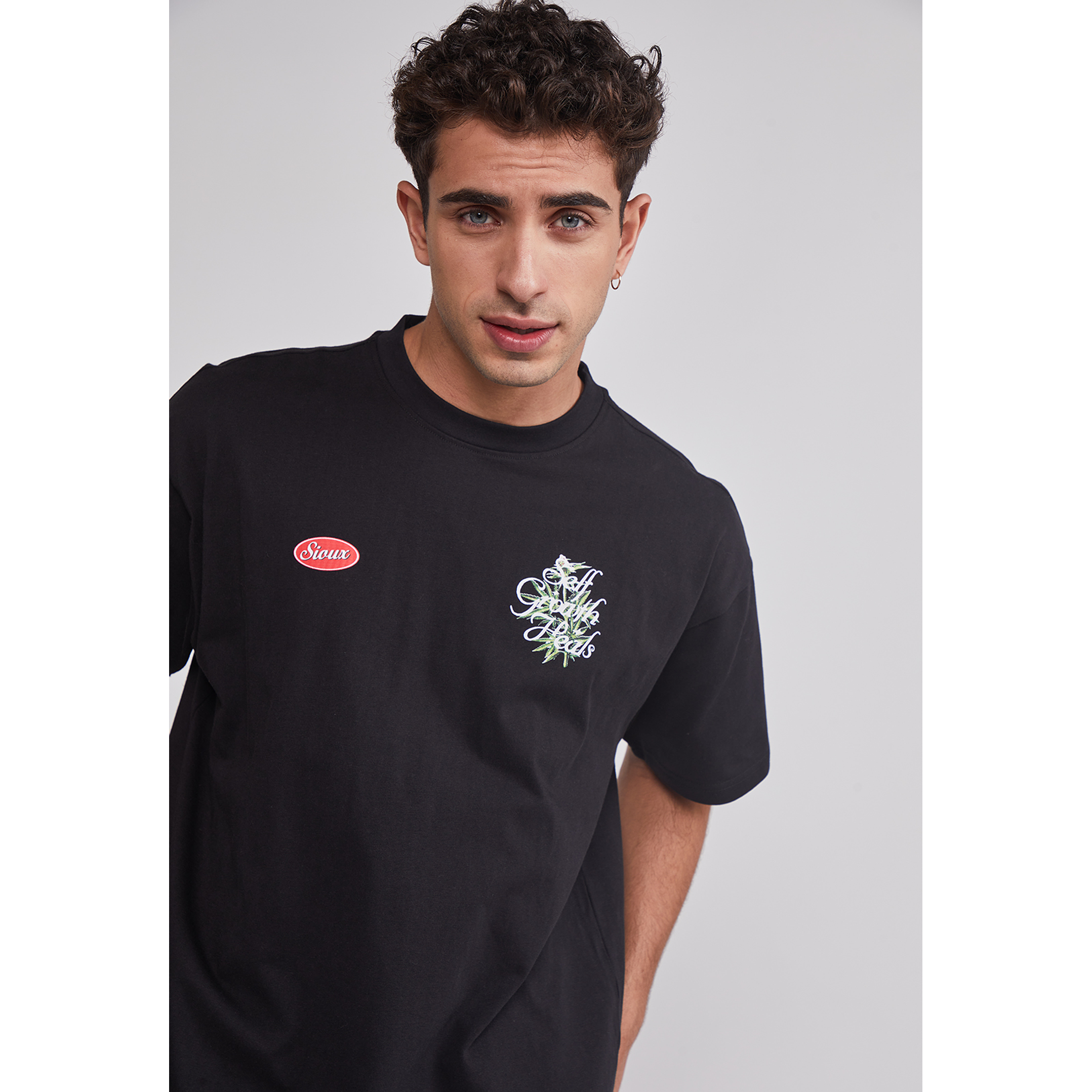 Polera Hombre 420 Negro Sioux 4
