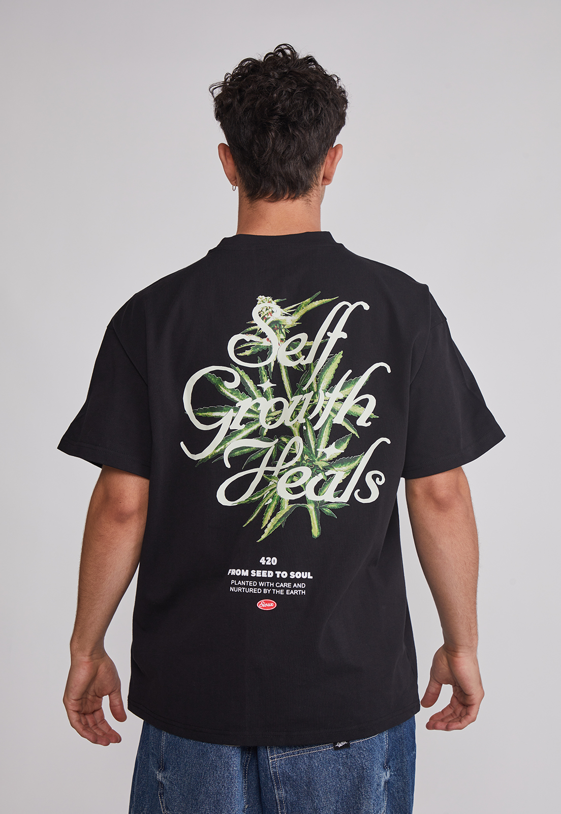 Polera Hombre 420 Negro Sioux 2