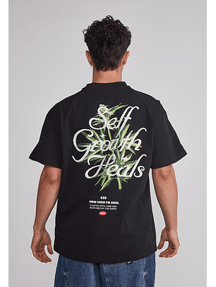 Polera Hombre 420 Negro Sioux