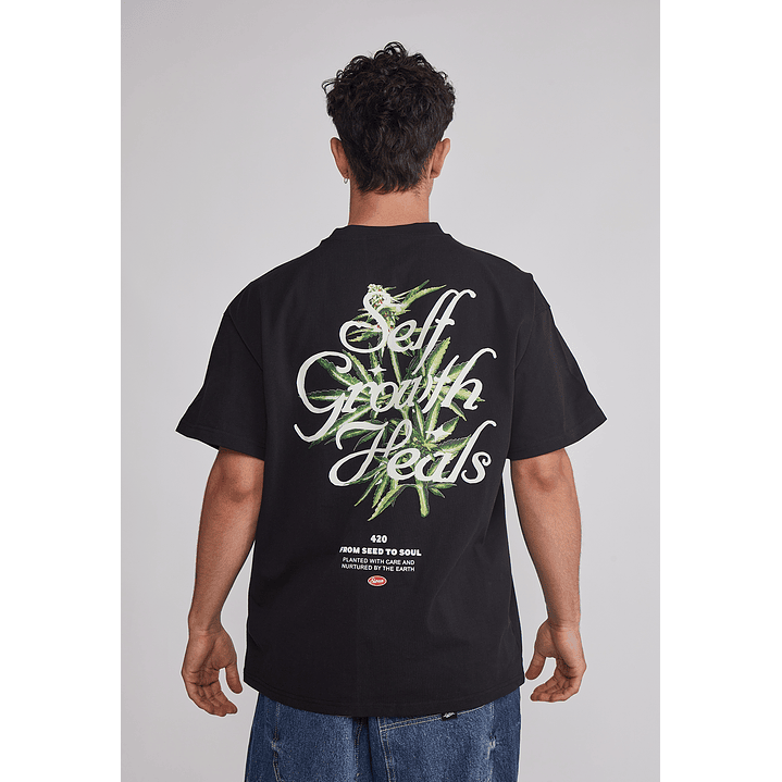 Polera Hombre 420 Negro Sioux 5