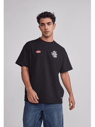 Polera Hombre 420 Negro Sioux