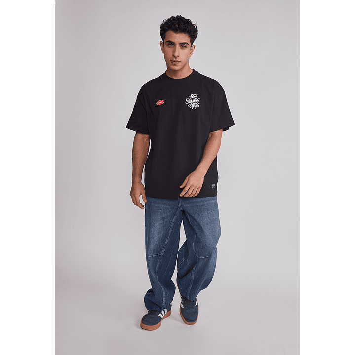 Polera Hombre 420 Negro Sioux 2