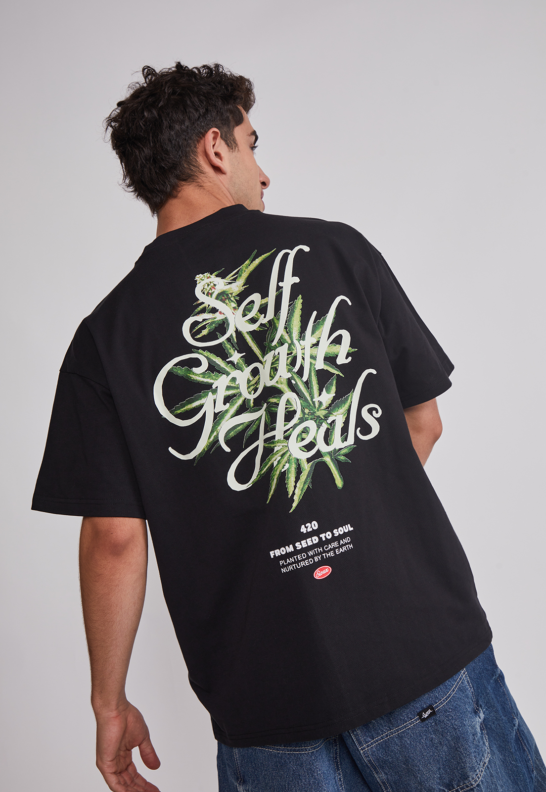 Polera Hombre 420 Negro Sioux 4