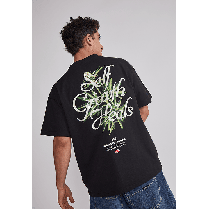 Polera Hombre 420 Negro Sioux 3