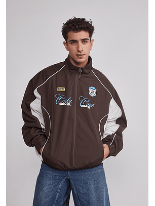 Cortaviento Hombre Técnico Sport Café Sioux