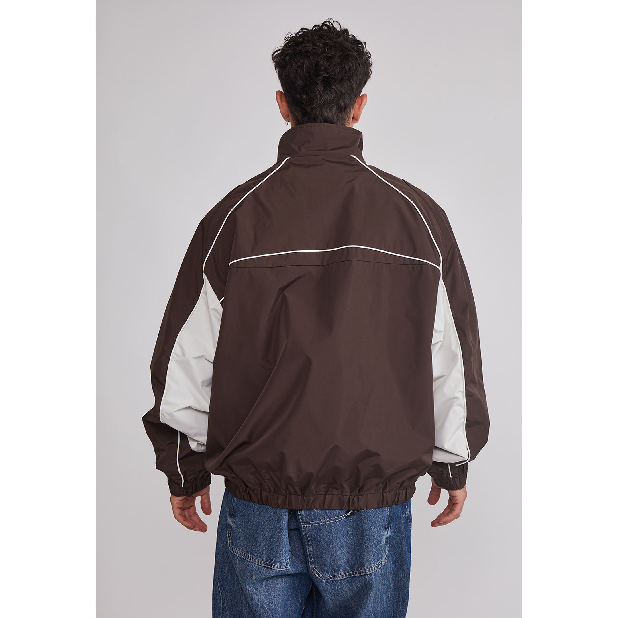 Cortaviento Hombre Técnico Sport Café Sioux 5