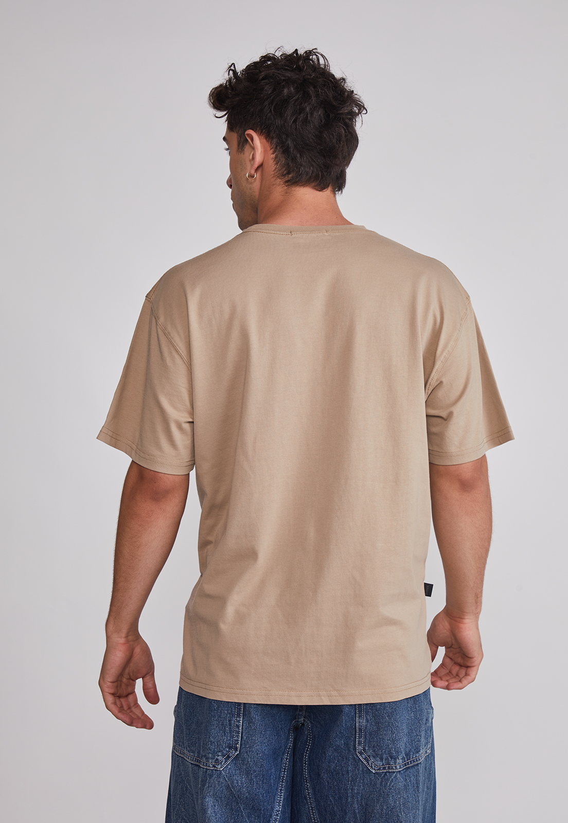 Polera Hombre Auto Garage Beige Sioux 2