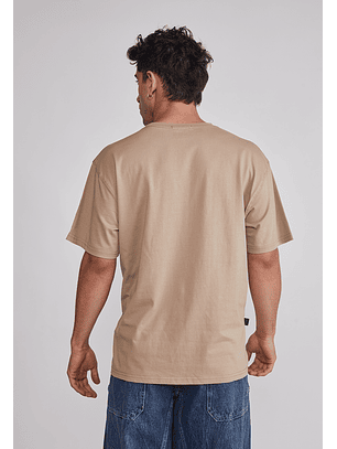 Polera Hombre Auto Garage Beige Sioux