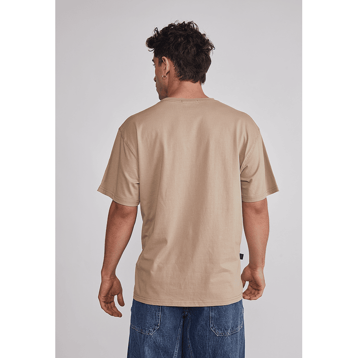 Polera Hombre Auto Garage Beige Sioux 5