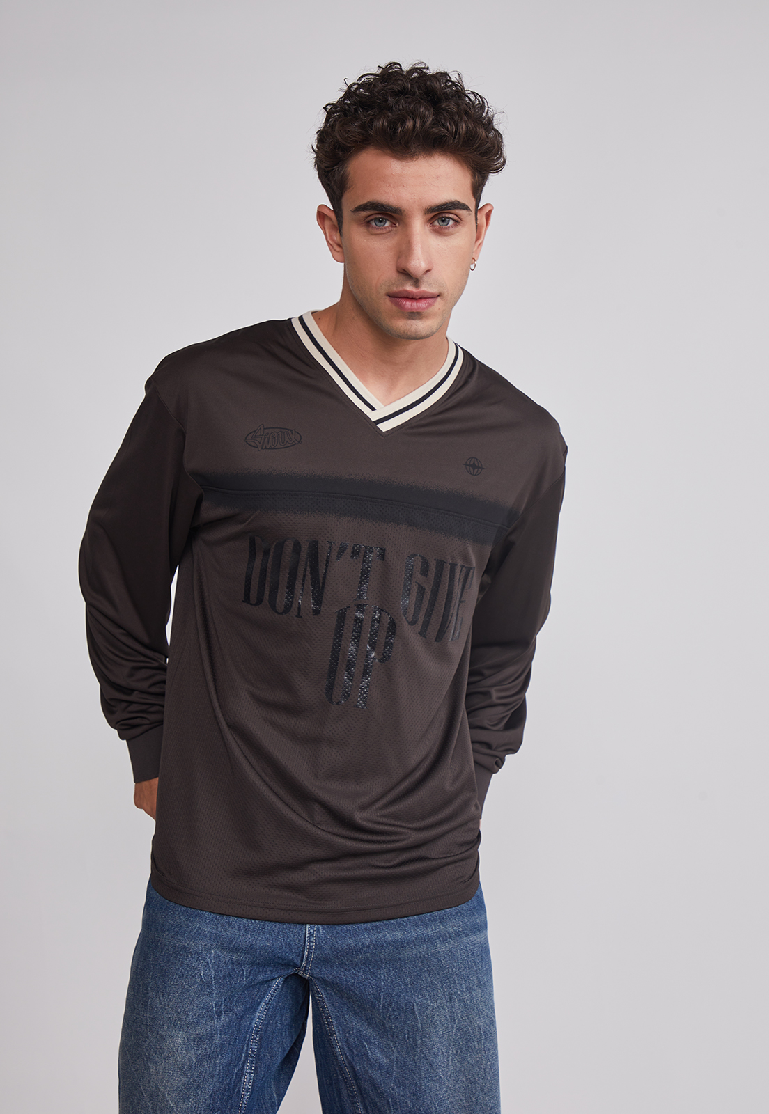 Polera Hombre Fútbol Retro Acero Sioux 1