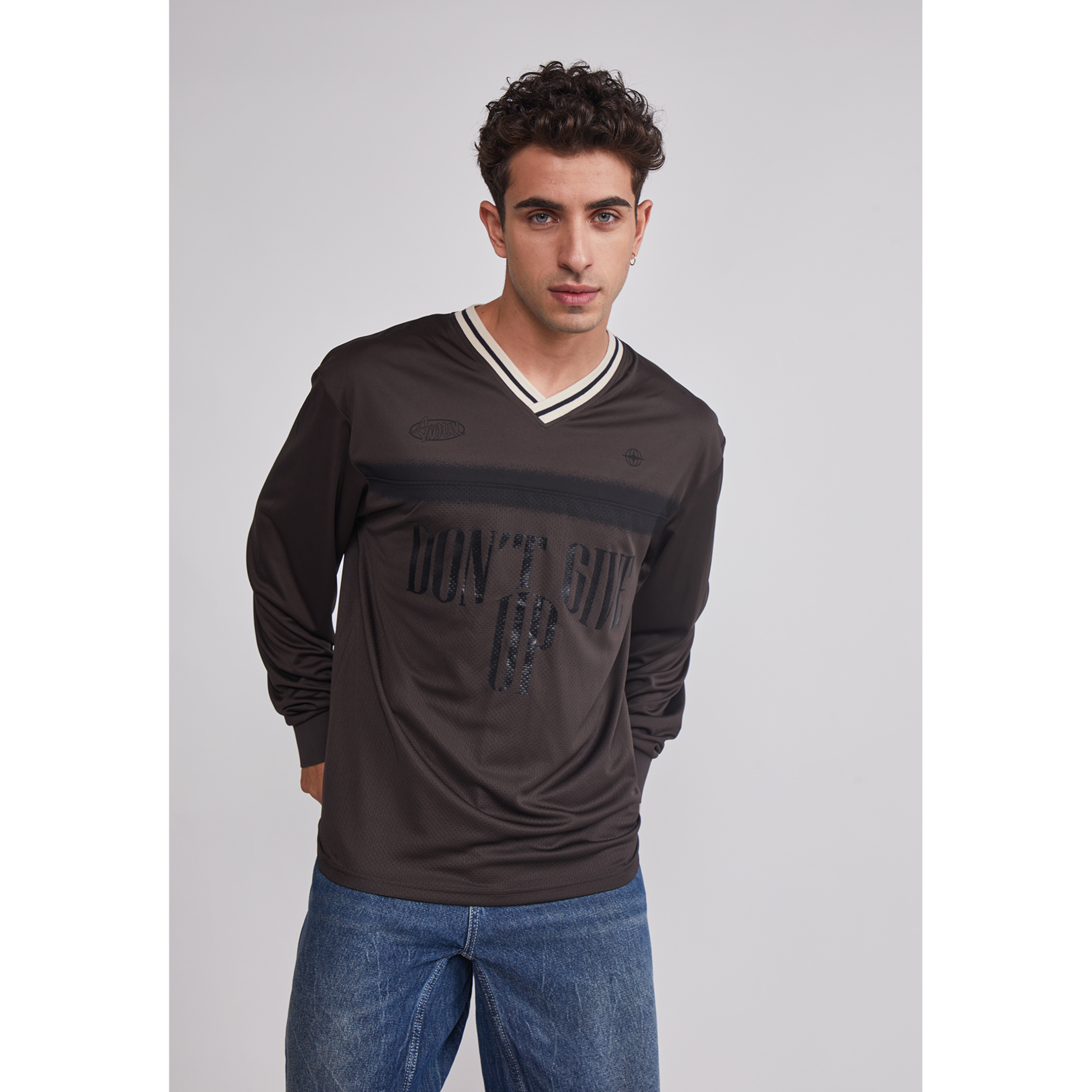 Polera Hombre Fútbol Retro Acero Sioux 1