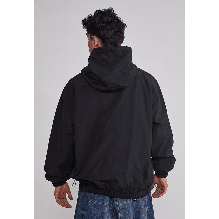 Cortaviento Hombre Basic Bordado Negro Sioux 6