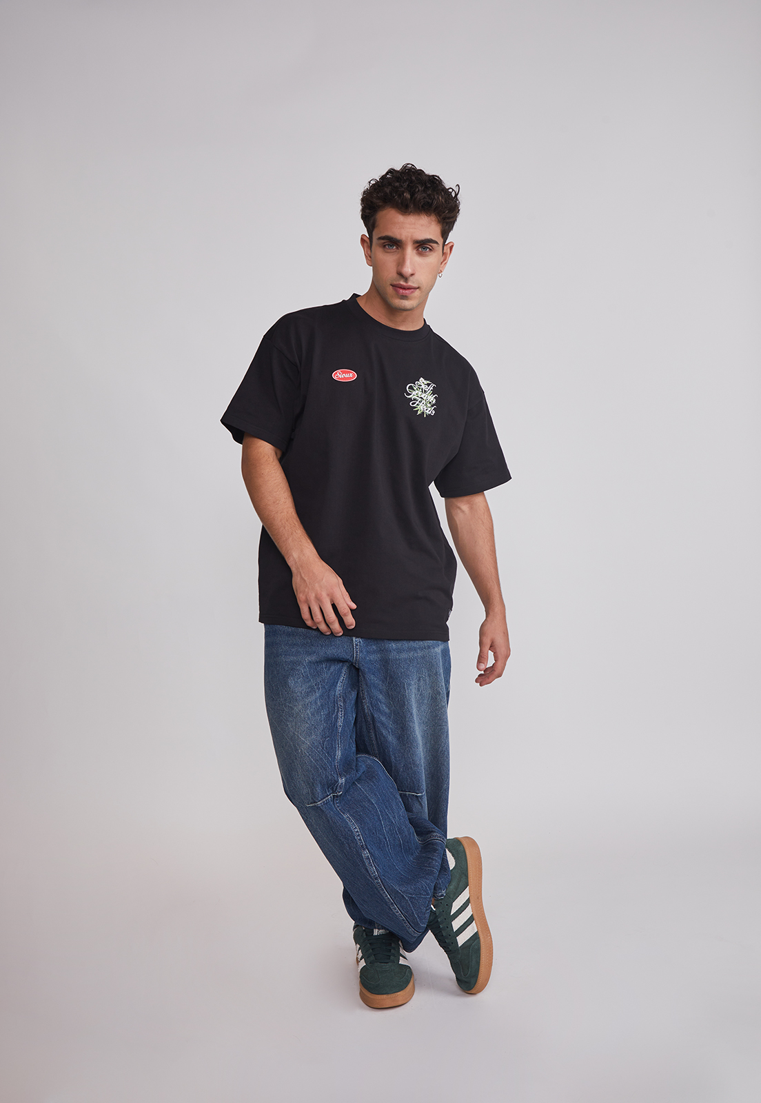 Jeans Hombre Balloon Moda Azul Sioux 2