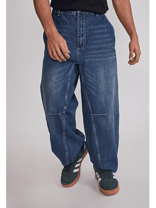 Jeans Hombre Ballong Moda Azul Sioux