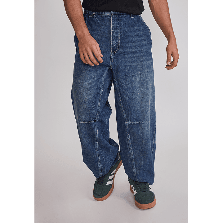 Jeans Hombre Ballong Moda Azul Sioux 1