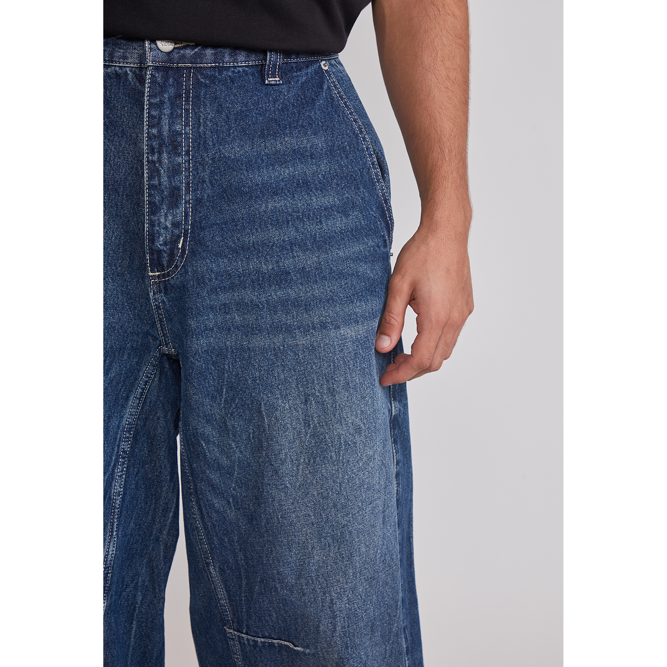 Jeans Hombre Ballong Moda Azul Sioux 3