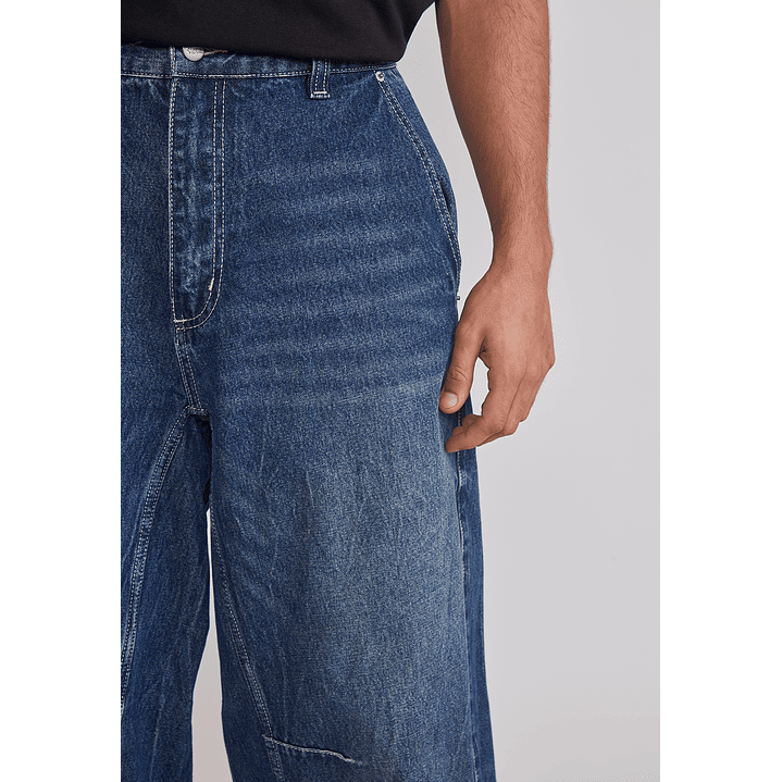 Jeans Hombre Ballong Moda Azul Sioux 3