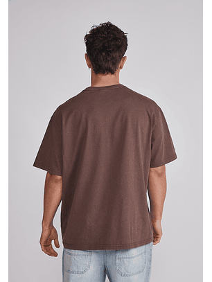Polera Hombre Relaxed Mariposa Café Sioux