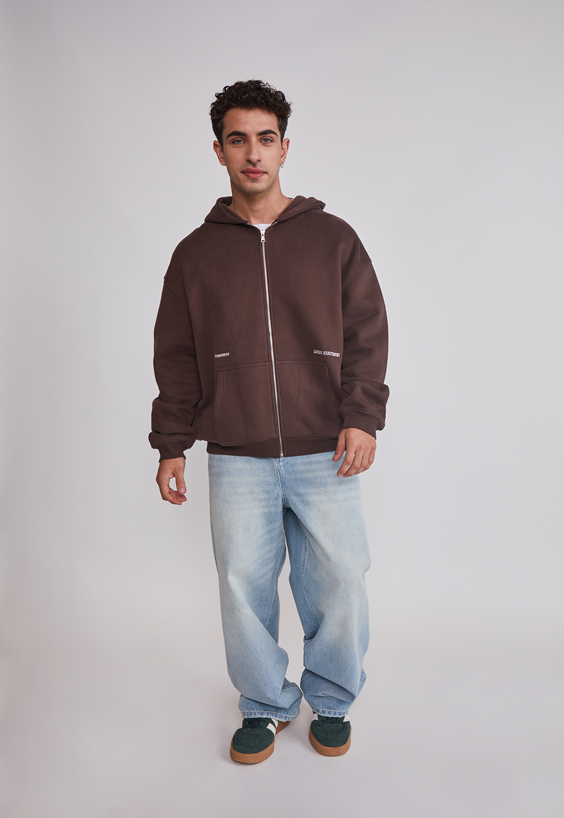 Jeans Hombre Skater Cierre Celeste Sioux 3