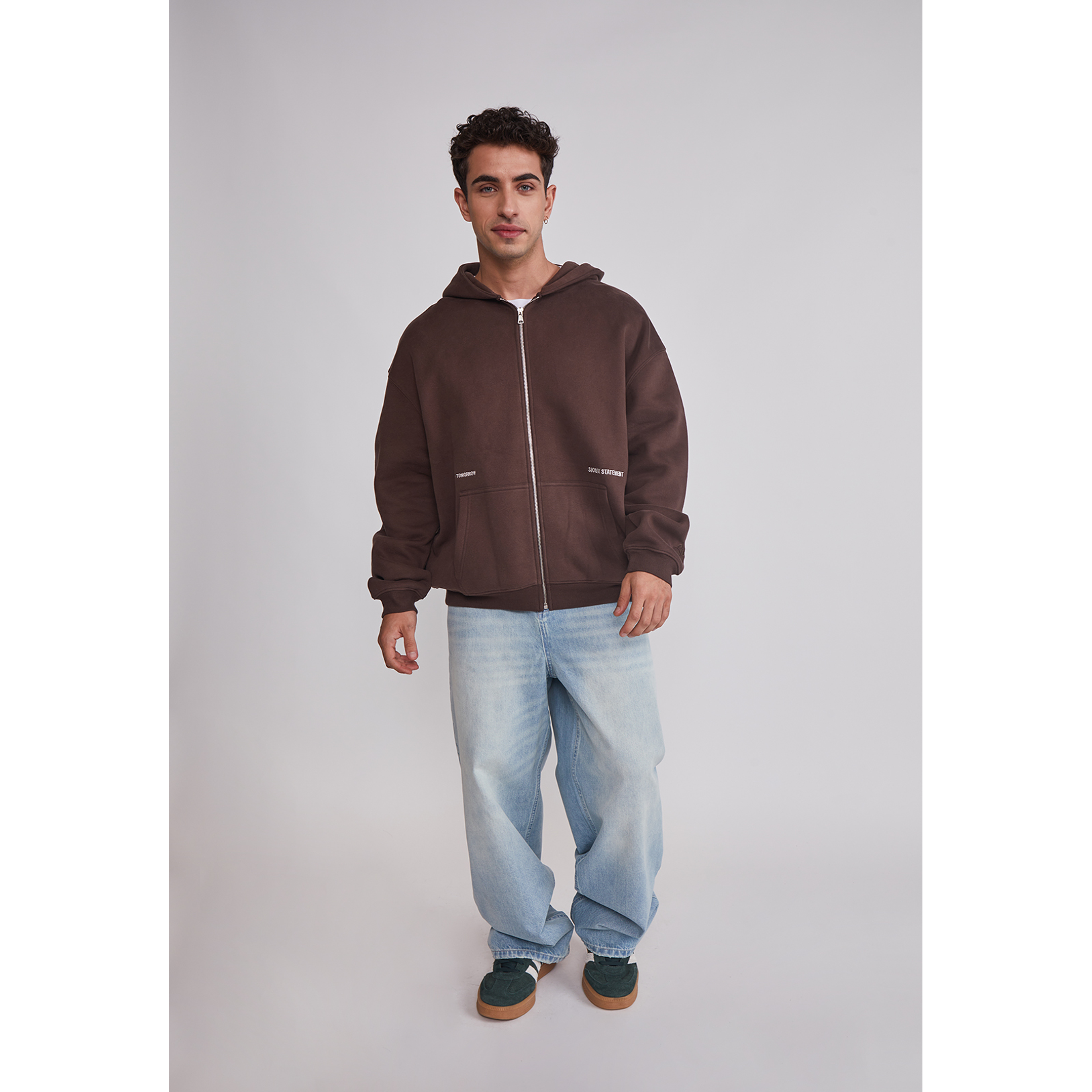 Jeans Hombre Skater Cierre Celeste Sioux 2