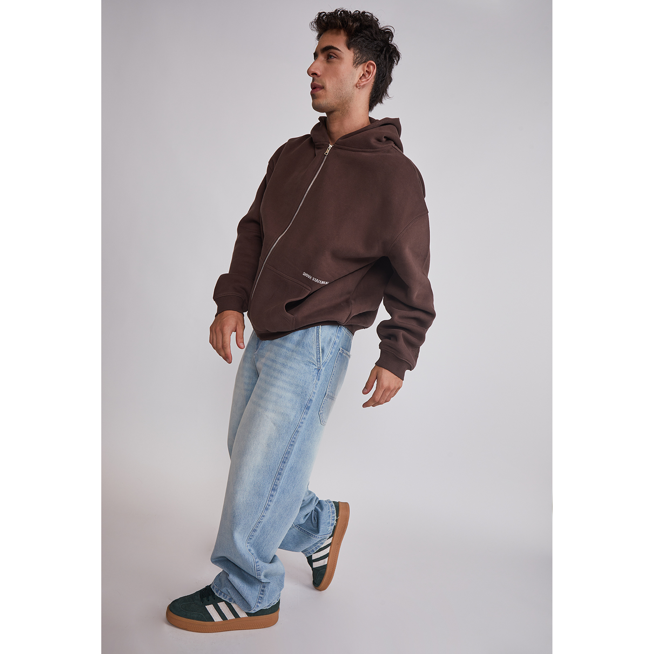 Jeans Hombre Skater Cierre Celeste Sioux 4