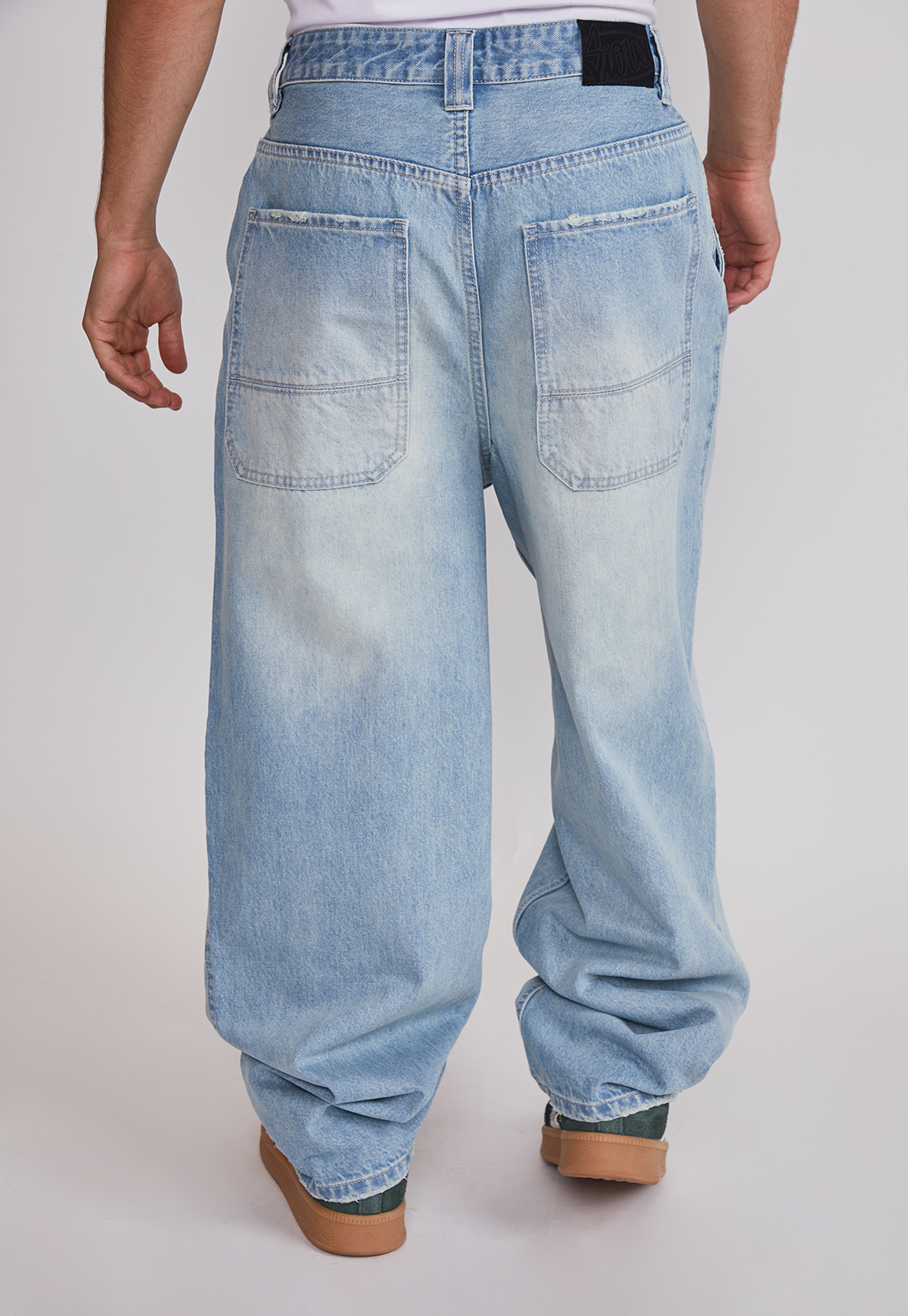 Jeans Hombre Skater Cierre Celeste Sioux 2