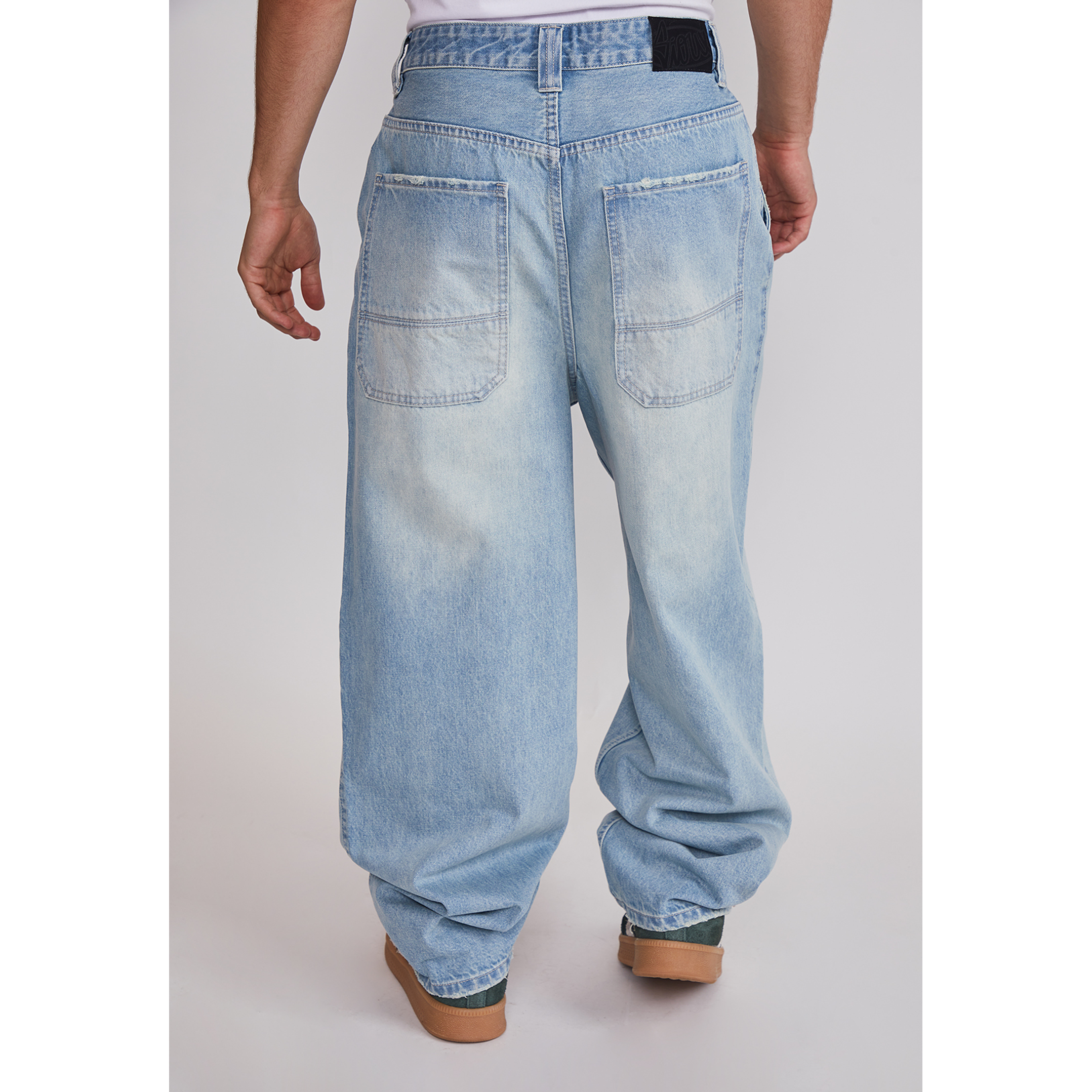 Jeans Hombre Skater Cierre Celeste Sioux 5