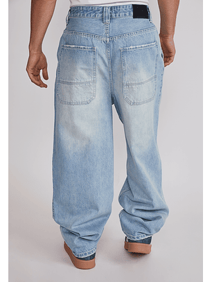 Jeans Hombre Skater Cierre Celeste Sioux