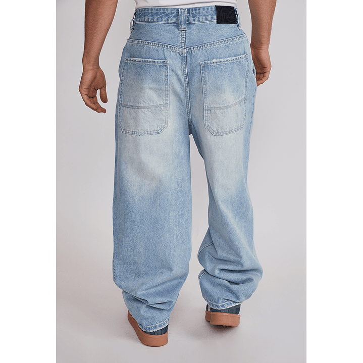 Jeans Hombre Skater Cierre Celeste Sioux 5