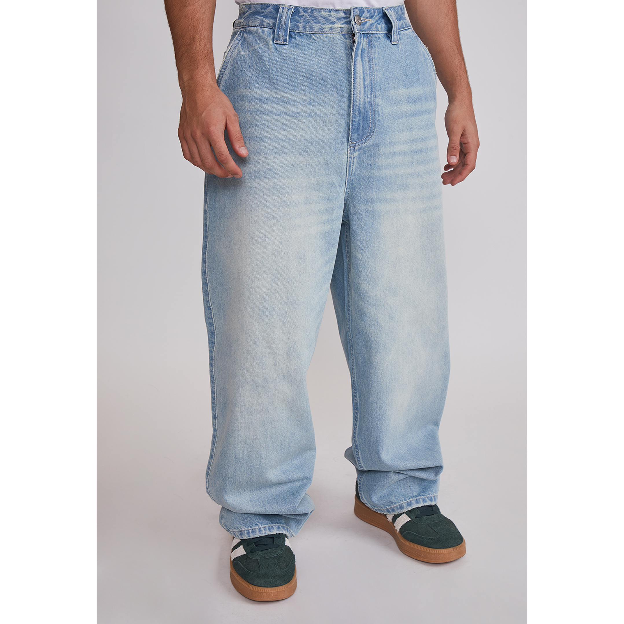 Jeans Hombre Skater Cierre Celeste Sioux 1