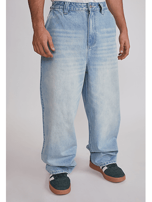 Jeans Hombre Skater Cierre Celeste Sioux