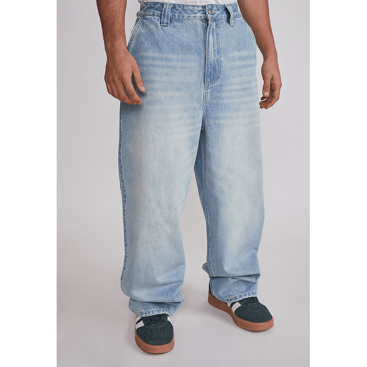Jeans Hombre Skater Cierre Celeste Sioux 1
