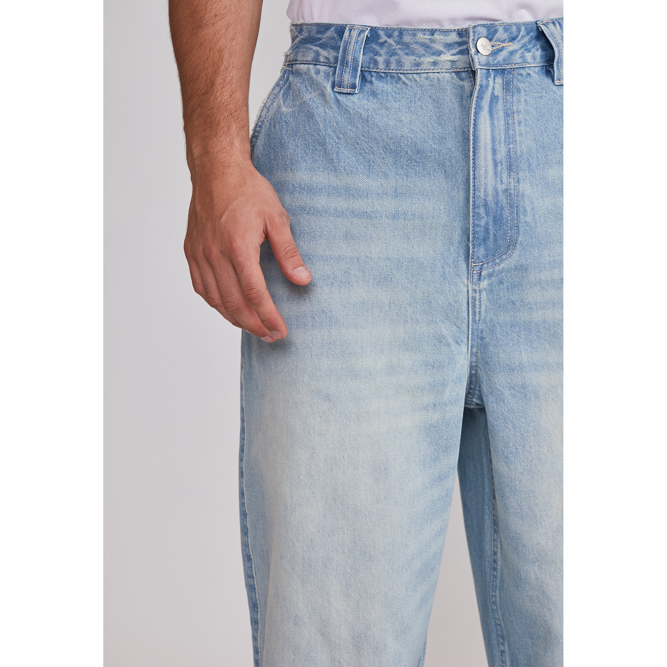 Jeans Hombre Skater Cierre Celeste Sioux 3