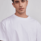 Polera Hombre Basic Lisa Blanco Sioux - Miniatura 4