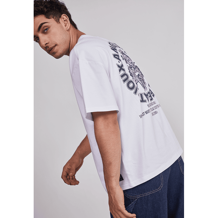Polera Hombre Angeles Blanco Sioux 5