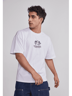 Polera Hombre Angeles Blanco Sioux